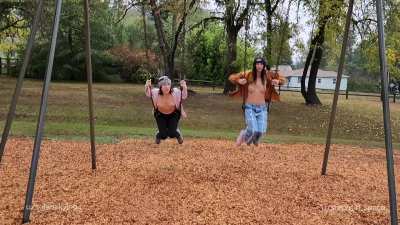 This was our Idea of Fun at the Park