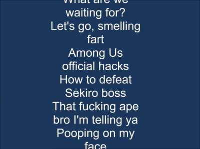 Song of My Life - Kanye West [OFFICIAL VIDEO LYRICS]