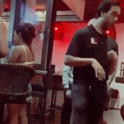 Professional kickboxer Joe Schilling, wearing a black T-shirt, punched a man in public. Later, Schilling claimed self-defense, saying he was afraid for his life after being sued.