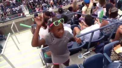 This kid just became a US OPEN champion. 