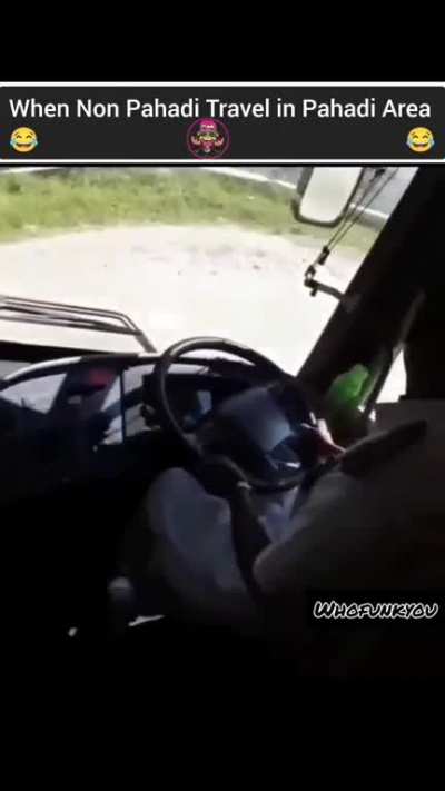 When non-Pahadis travel in Pahadi area