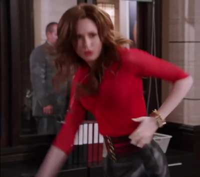 Karen Gillan dancing and shaking her ass