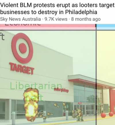 Arson, looting, rioting, that&rsquo;s just the voice of the oppressed guys!