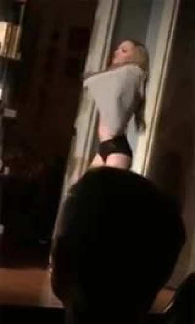 Amanda Seyfried Topless On-Stage ("The Way We Get By")