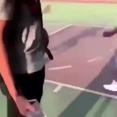 It took one punch to trigger him