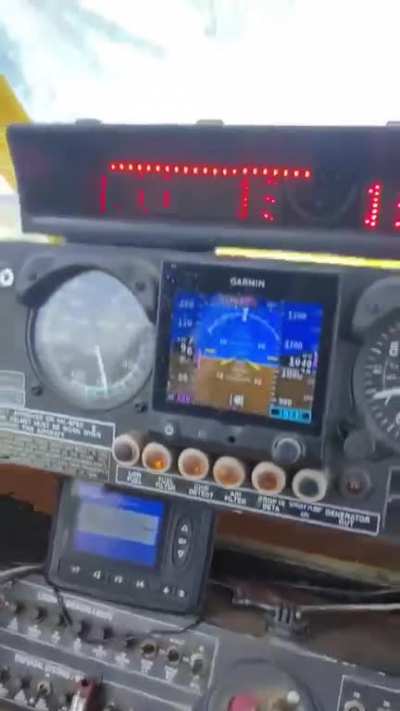THE BIRD STRIKE THE AIRCRAFT SHRED THE GLASS OF THE COCKPIT