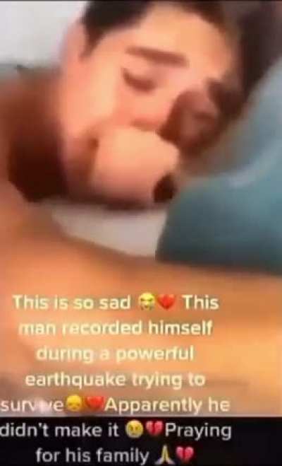 Poor guy I hope he is fine.