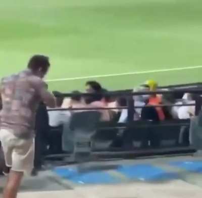 Subtly walking away from Police