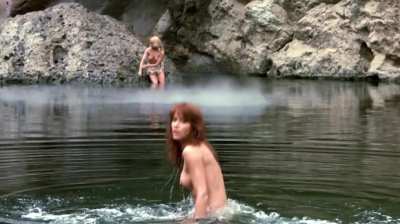 Tanya Roberts and Linda Smith - Topless plot in the PG rated movie 