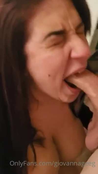 A sloppy swallow? Gee, I’m messy,huh?