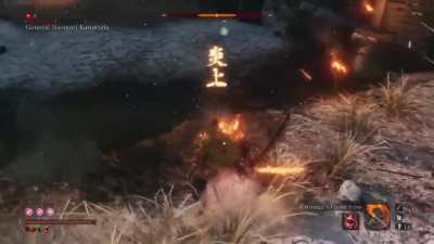 Everybody gangster until a real shinobi shows up.
