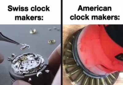 I&rsquo;ve heard their clocks are a blast tho