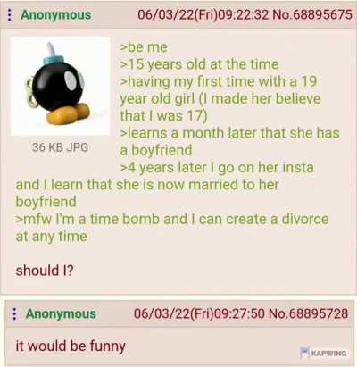 Ticking timebomb