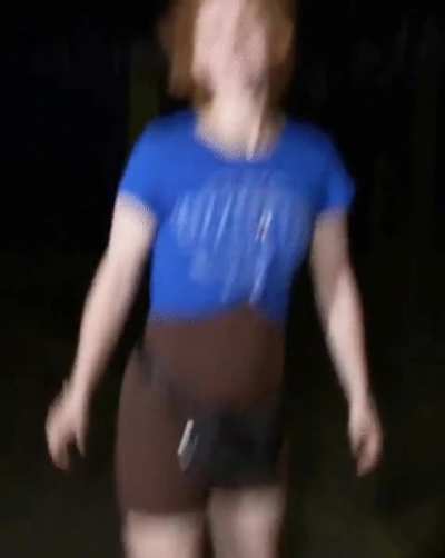 White Girl Twerking
