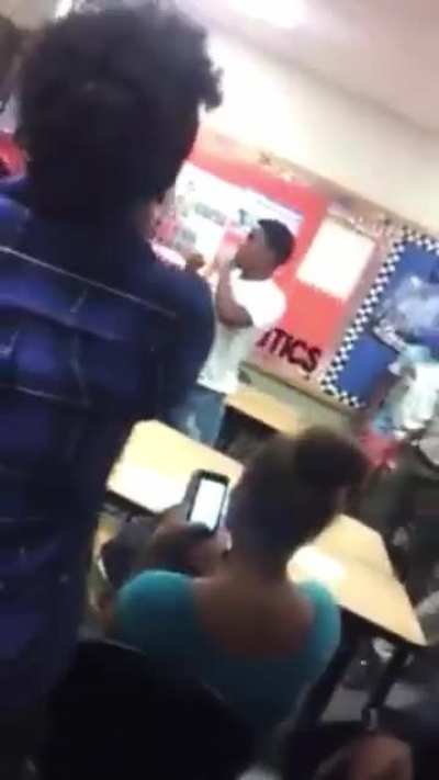 Student Has a Fight with Security Guard! 😱