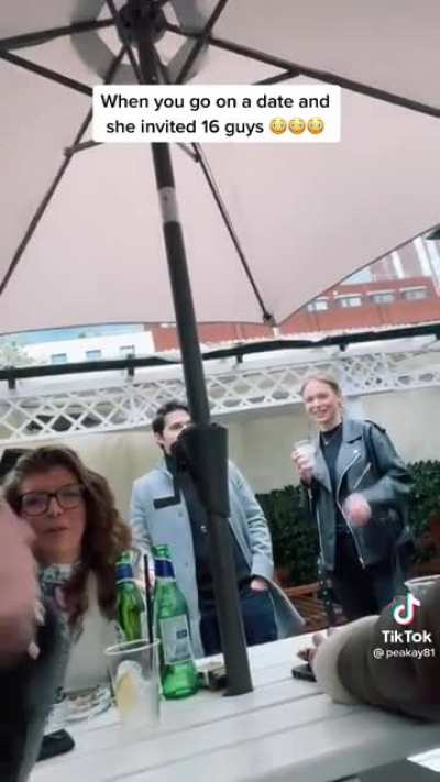 Guy goes on first date in a year