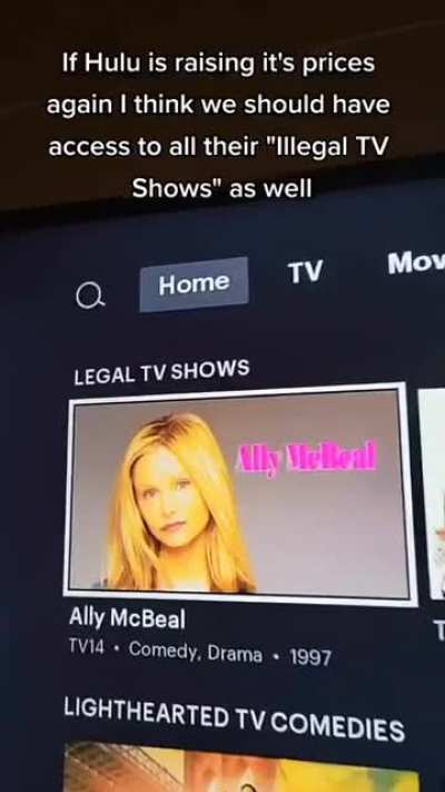 come on Hulu, just a peek