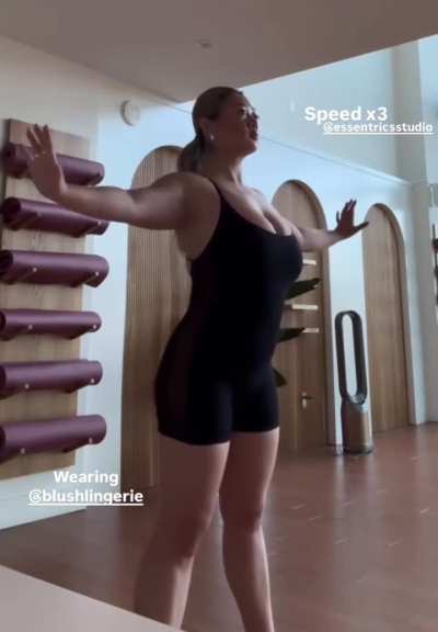 working out