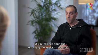 Released hostage, Eli Sharabi - in a short excerpt from the television interview