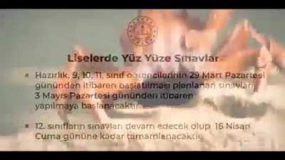 Sınavlar are gone!