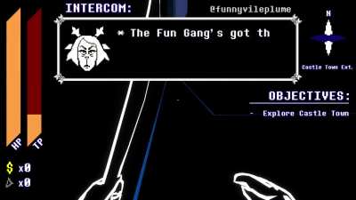 deltarune if it was a generic western AAA game
