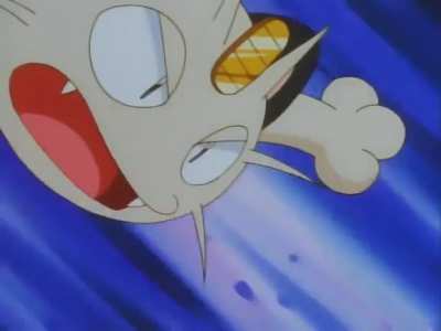 That time when Meowth beat Brock's Onix