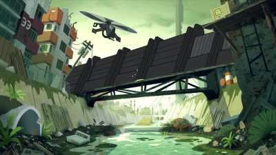 Ambient Half-Life Scene I animated