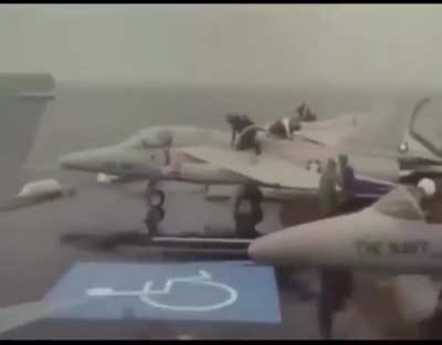Some classic non-credible footage&hellip;