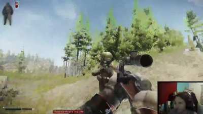 When you run out of ammo....... "Click"