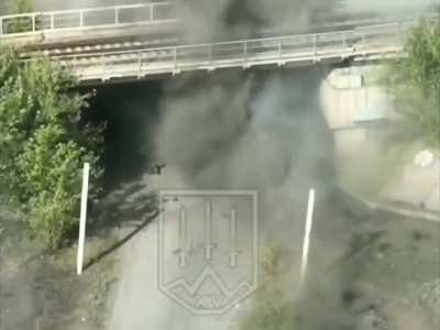 Ukrainian "Kara-Dag" Brigade hits a Russian armored vehicle with infantry in Selydove, Donetsk Oblast. September 2024