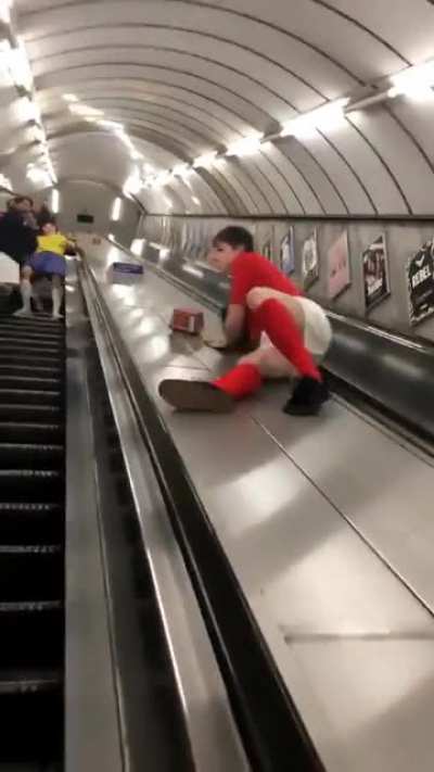 Slide down this escalator wgcw