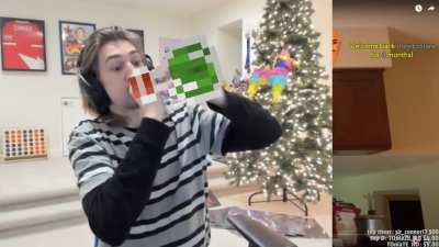 xqc drinks poison