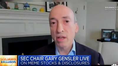 Save this for your records: Here is CNBC attempting to indirectly suggest SEC CHAIR Gary Gensler must be wrong about darkpools due to them being crazy "conspiracies" involving "Ken Griffin" LITERALLY A WEEK AFTER GG SAYING THEY NEEDED TO BE LOOKED AT! FFS