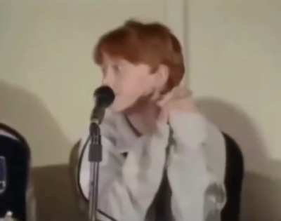 Harry Potter cast press conference (2000)