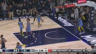 [Highlight] Anthony Edwards Lobs it to Gobert