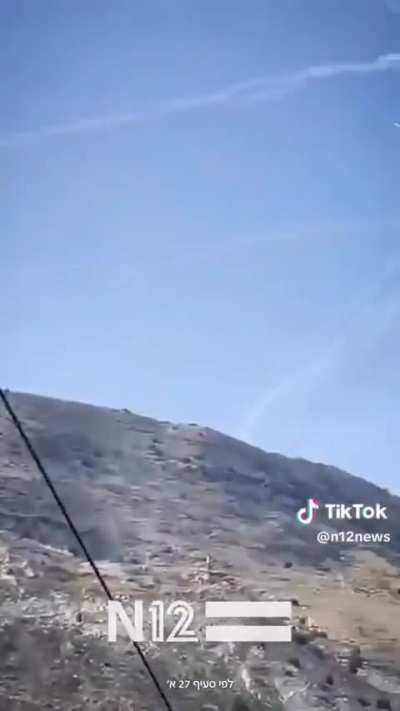 Footage showing the &ldquo;Iron Dome&rdquo; missiles malfunction and fall back onto &ldquo;Israel&rdquo; after Hezb-Allah fired a massive barrage of rockets onto the north yesterday