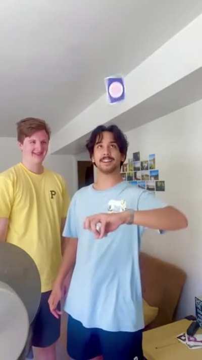 Bouncing a playing card off my elbow and my roommate can&rsquo;t believe it