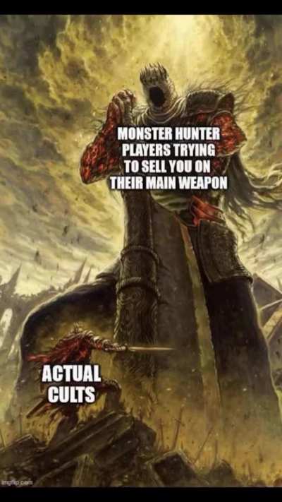 "I'll put the hammer down when it's taken from my cold dead body!"- random hunter
