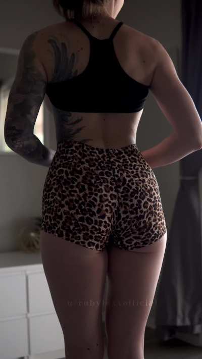 Showing off my gym body