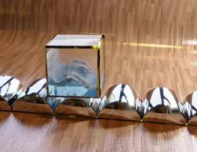 The rolling cube