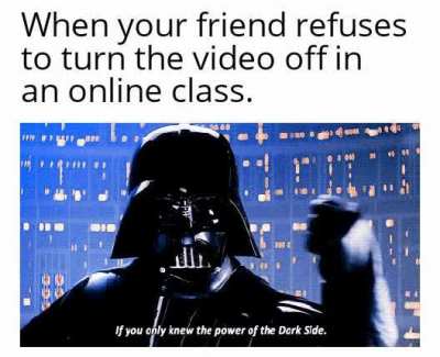 They never understand...