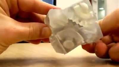 3D-printed gear cube