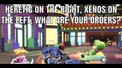 In the Grim Darkness of the 41st Milennium, there is only Kart