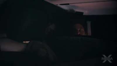 Mom sitting on son's lap during the roadtrip turned into lustful sneaky sex