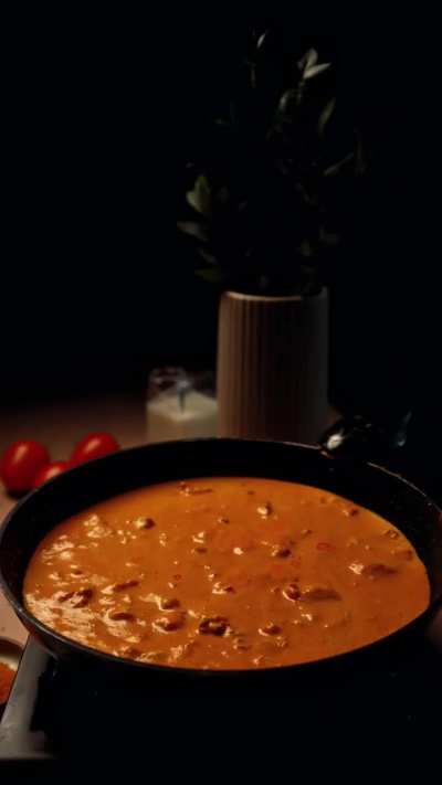Butter chicken lasagna