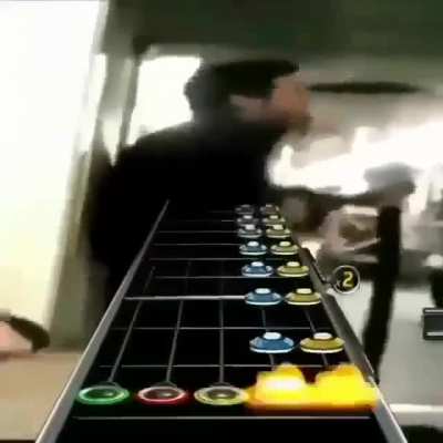 A m&uacute;sica mais dif&iacute;cil de guitar hero