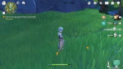 Chongyun got a new idle animation