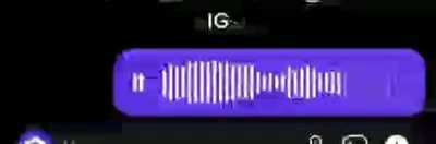 Voice message