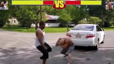 I make parodies of Street Fighter using real fights