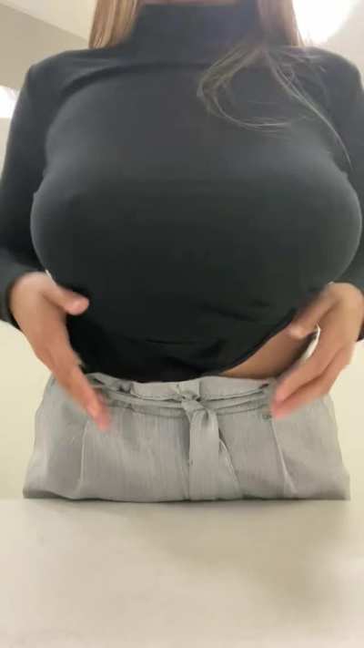 Titty Drop Tuesday... In THAT shirt my boss loves &amp;lt;3 [OC]